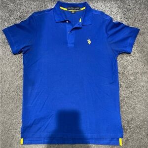 U.S. Polo Assn. Men's Vibrant Blue Polo Shirt